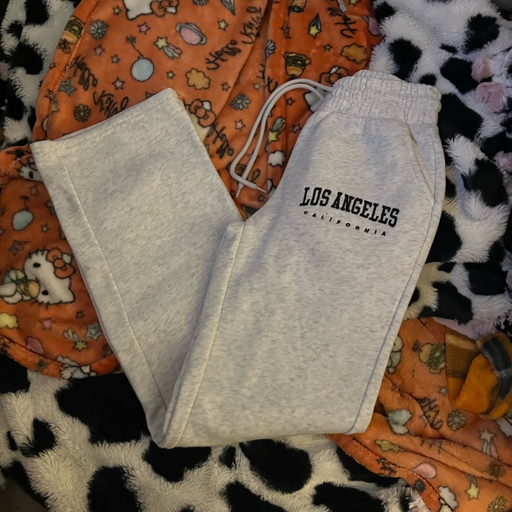 Los Angeles California Grey Sweatpants